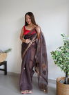 Mirror C Pallu Fancy Designer Wholesale Party Wear Sarees
